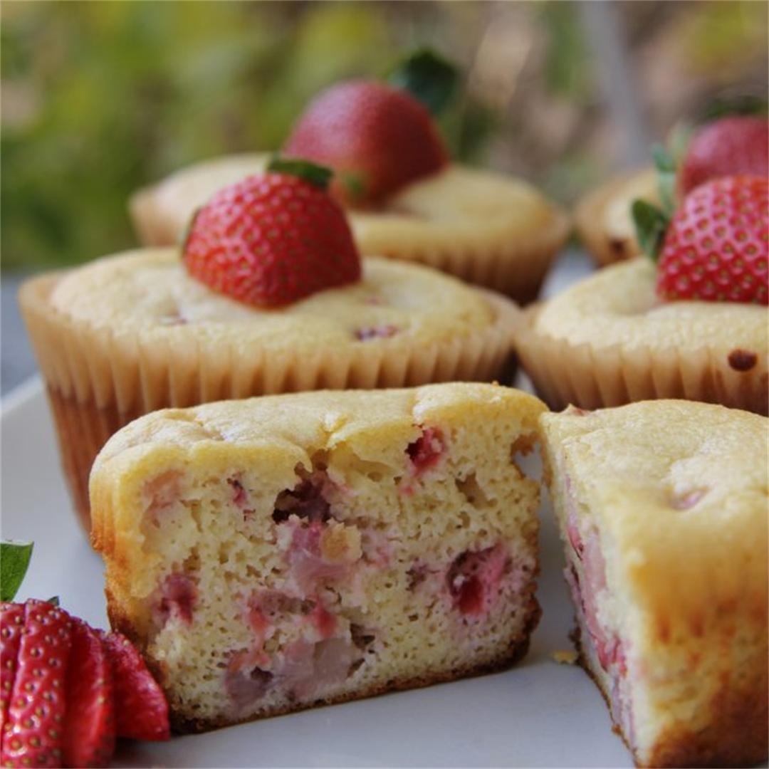 Strawberry Vanilla Muffin