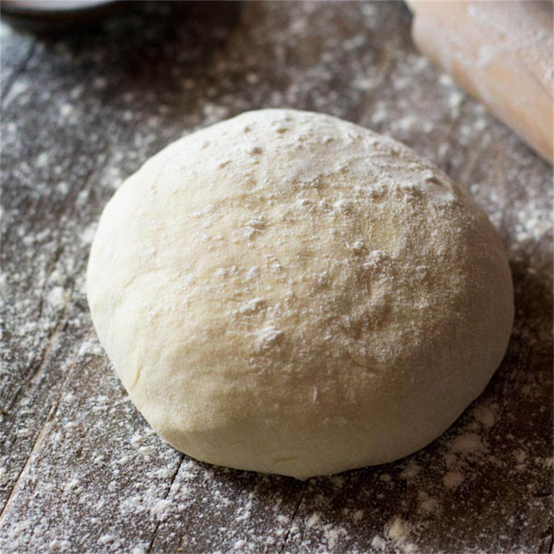 Instant Pizza Dough - No Yeast No Rise