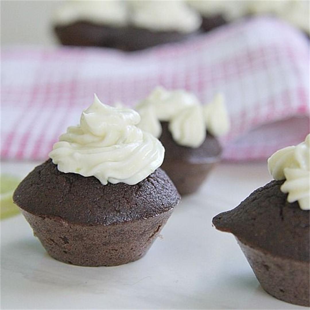 Mini Chocolate Chilli Cupcakes