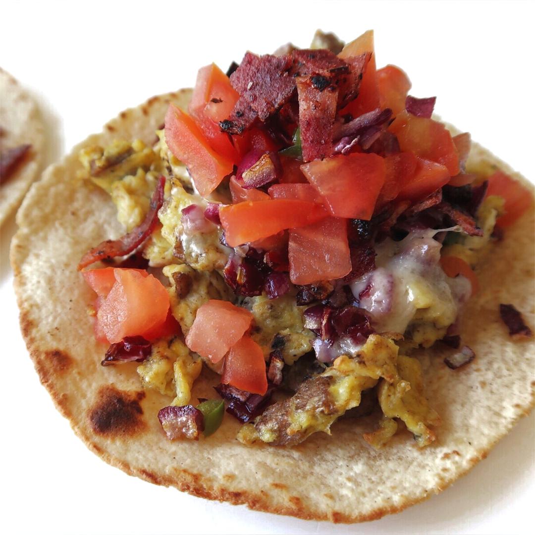 Healthy Breakfast Tacos in 10 Minutes