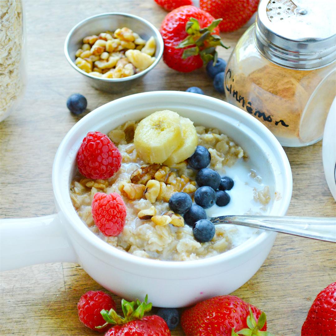 Perfect Stovetop Oatmeal