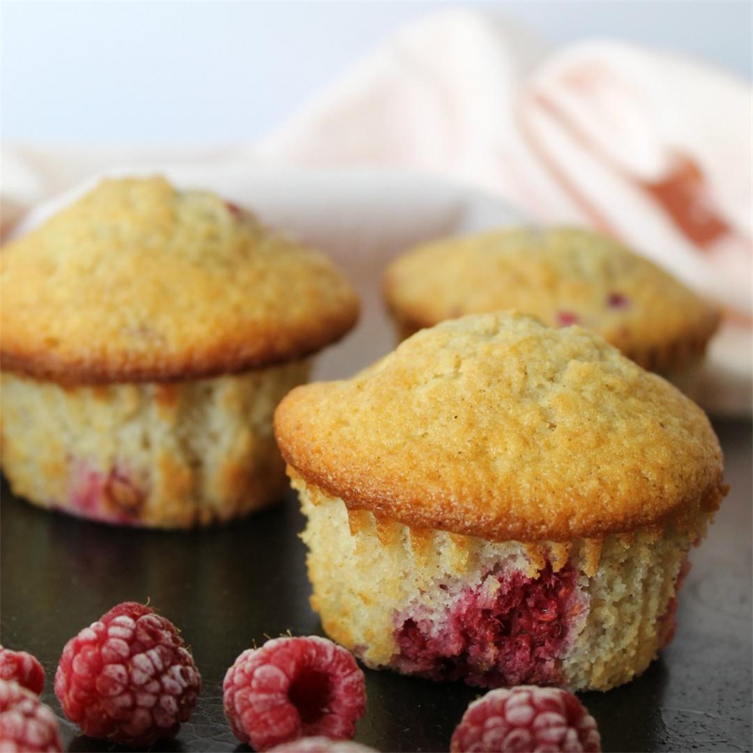 Fresh Raspberry Muffins