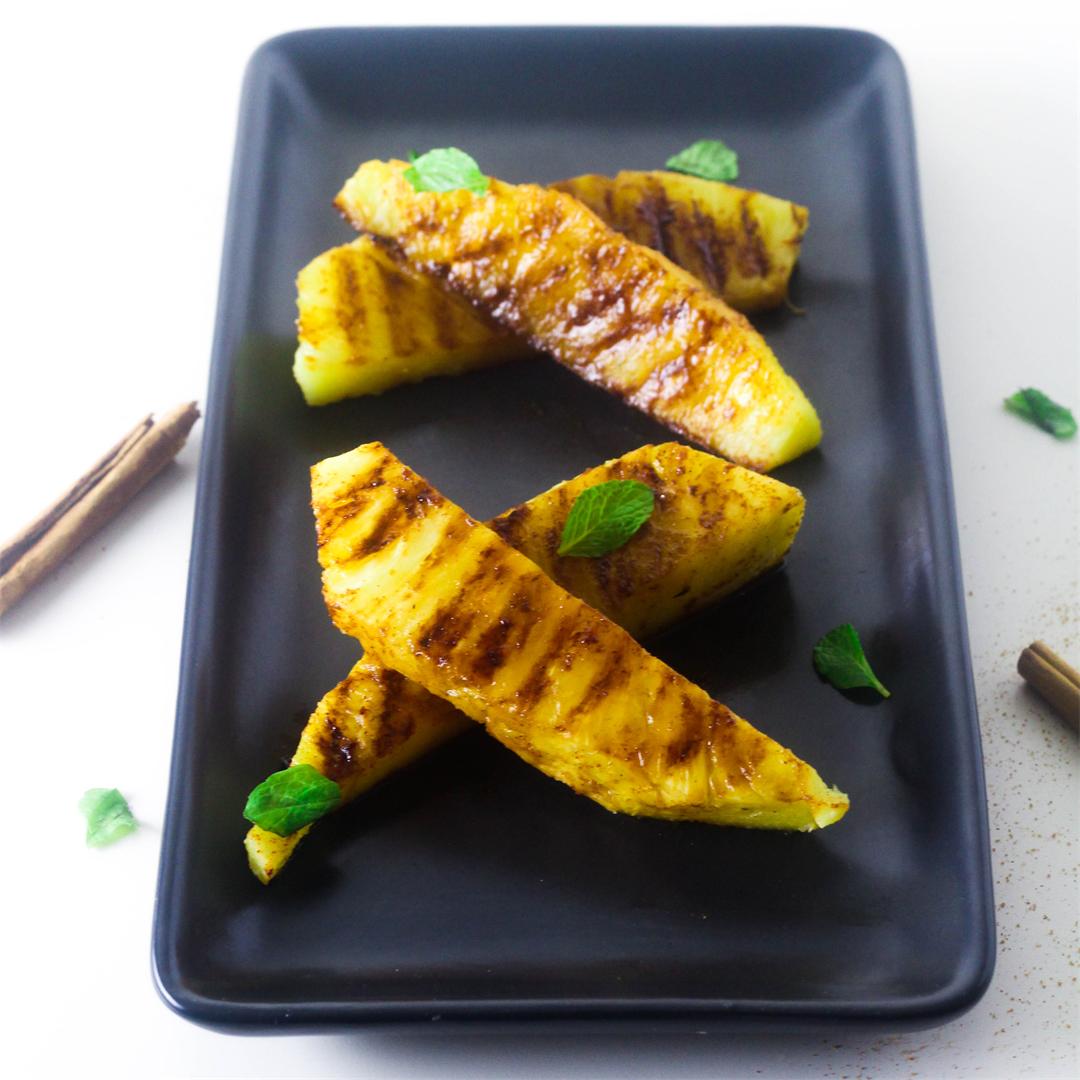 Brazilian Style Grilled Pineapple