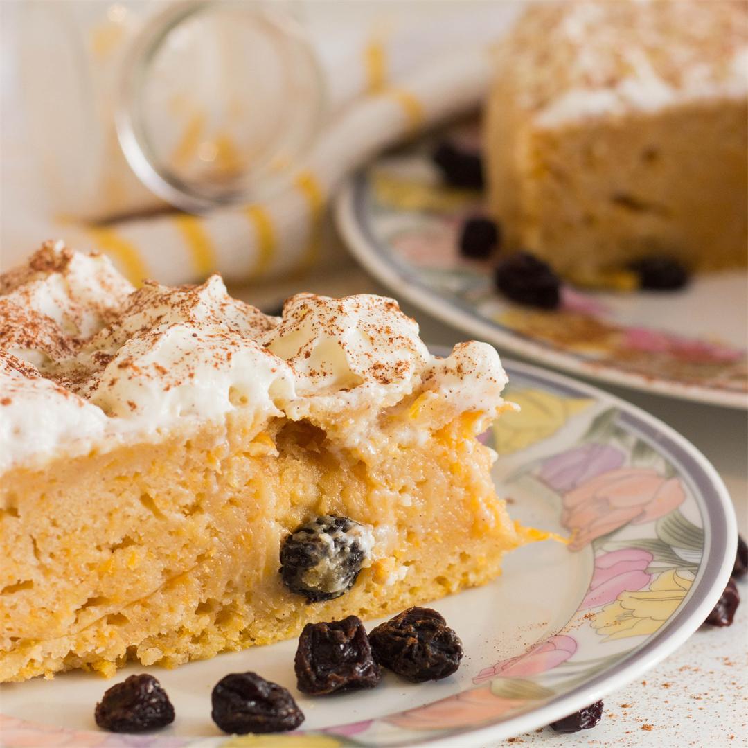 Creamy Pumpkin Cake (Venezuelan recipe)
