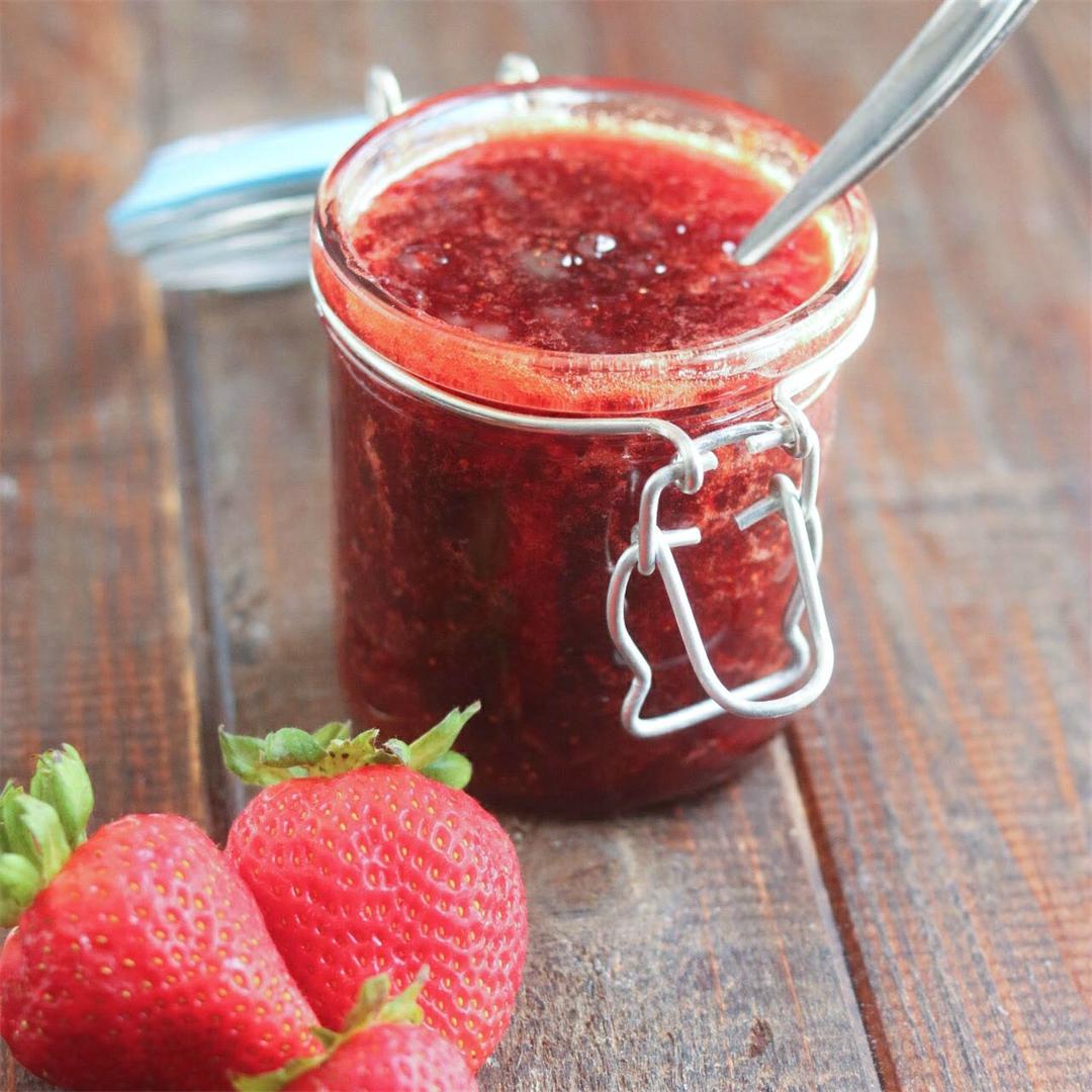 Small Batch Strawberry Jam