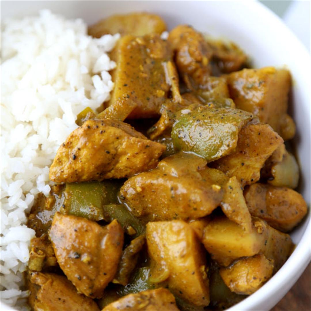 Jamaican curry