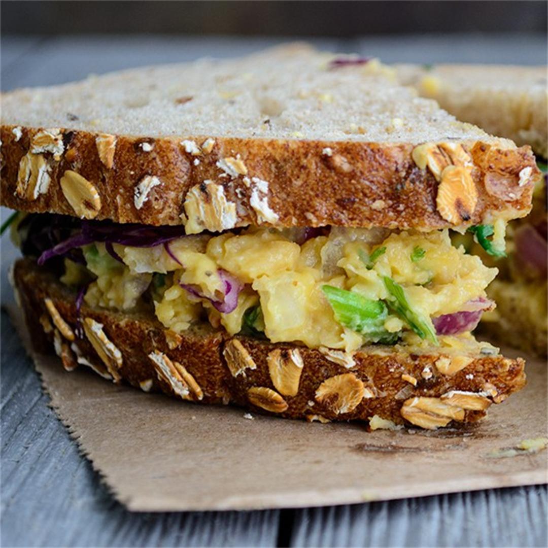 Try this unique spin on your vegan chickpea salad
