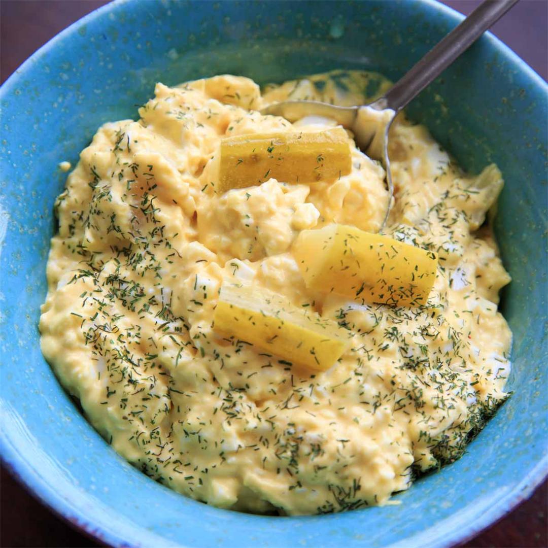 Dill Pickle Egg Salad