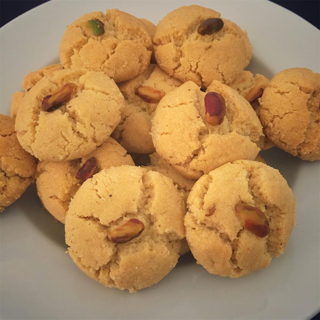 Nankhatai/Indian Shortbread Biscuits