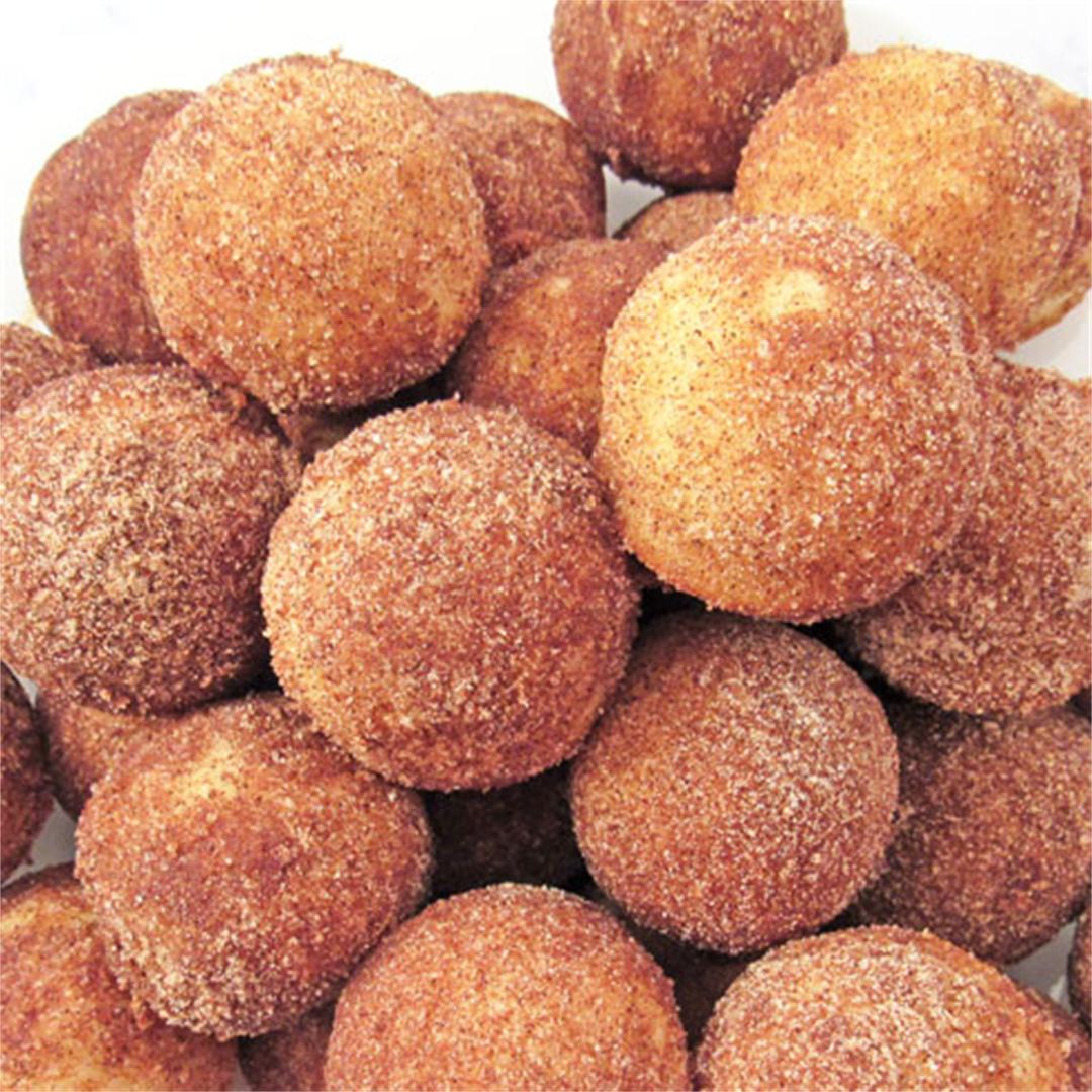 Cinnamon Sugar Baked Donut Holes