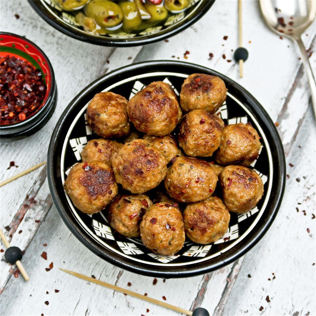 Fantastic tapas: Spanish meatballs with pimentón and sherry
