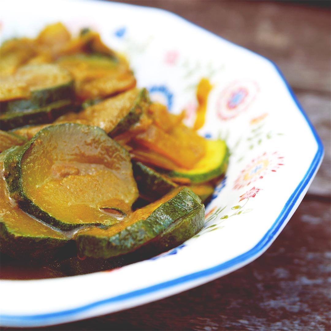 Turmeric Courgette