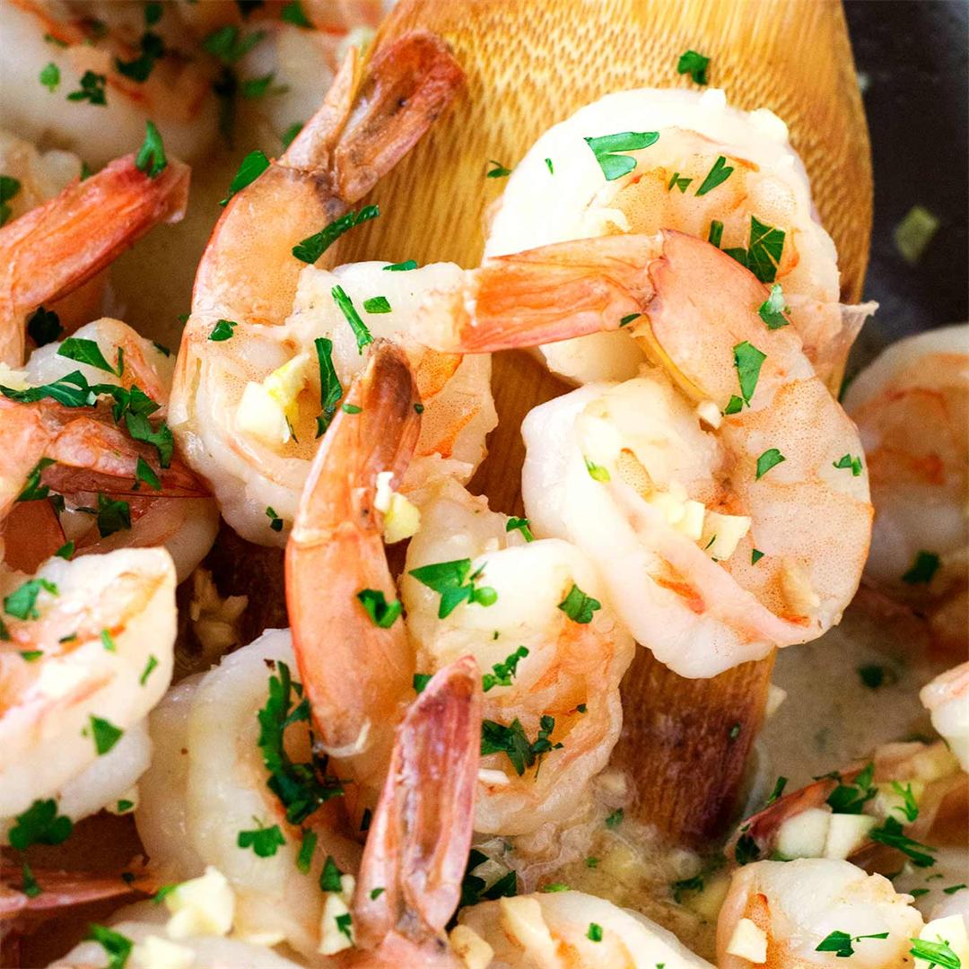 The Best Garlic Butter Shrimp