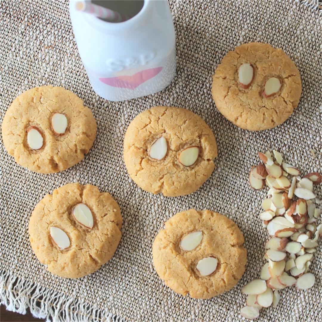 Easy Almond Butter Cookies