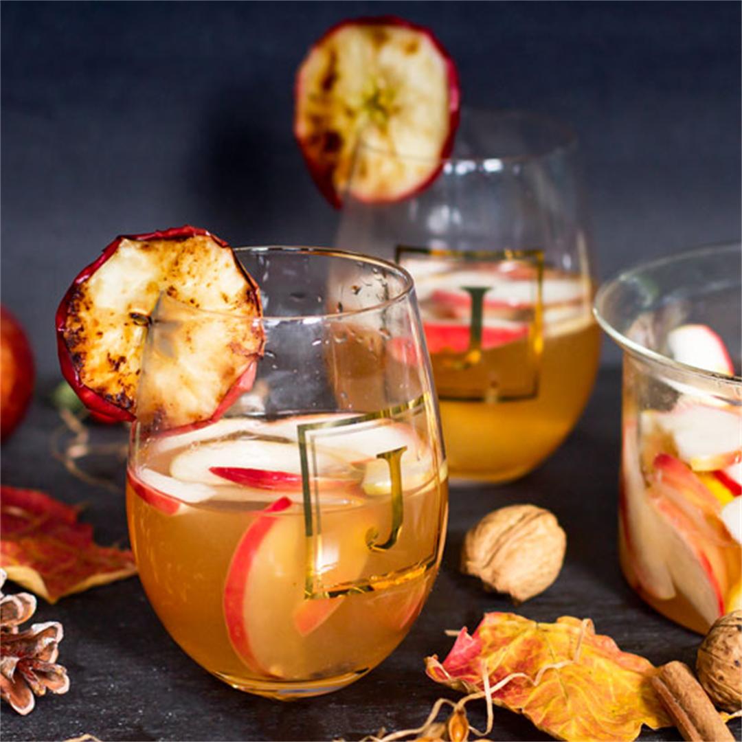 Chilled Spiced Apple Beer Punch