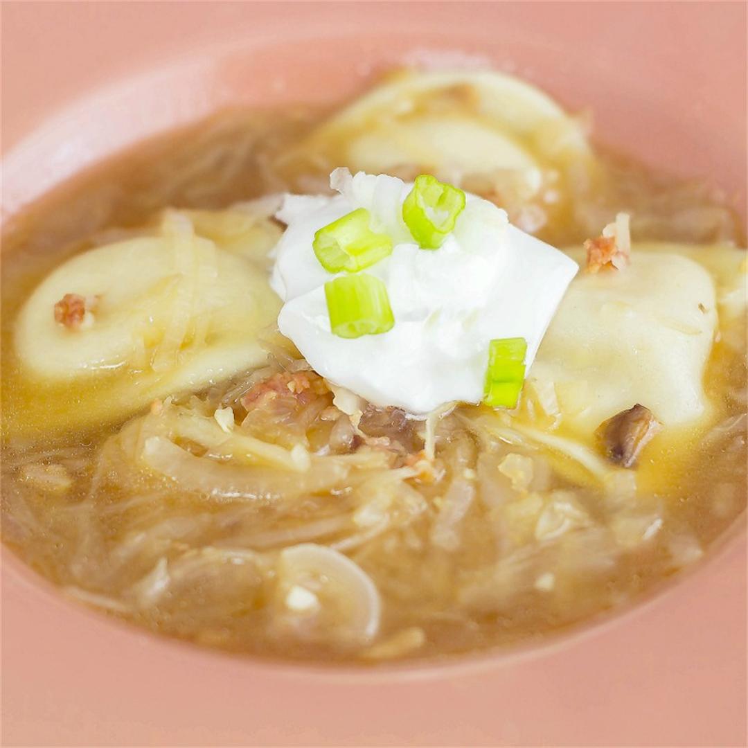 Pierogie Soup