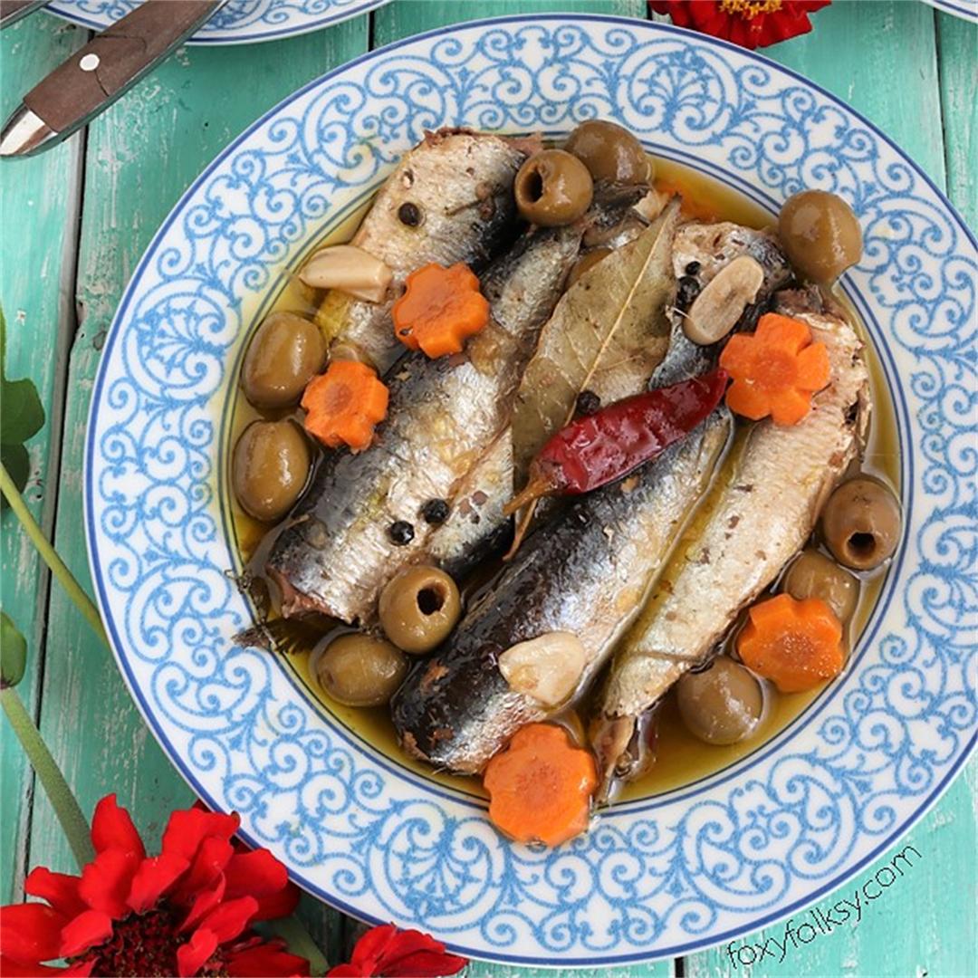 Homemade Spanish Sardines
