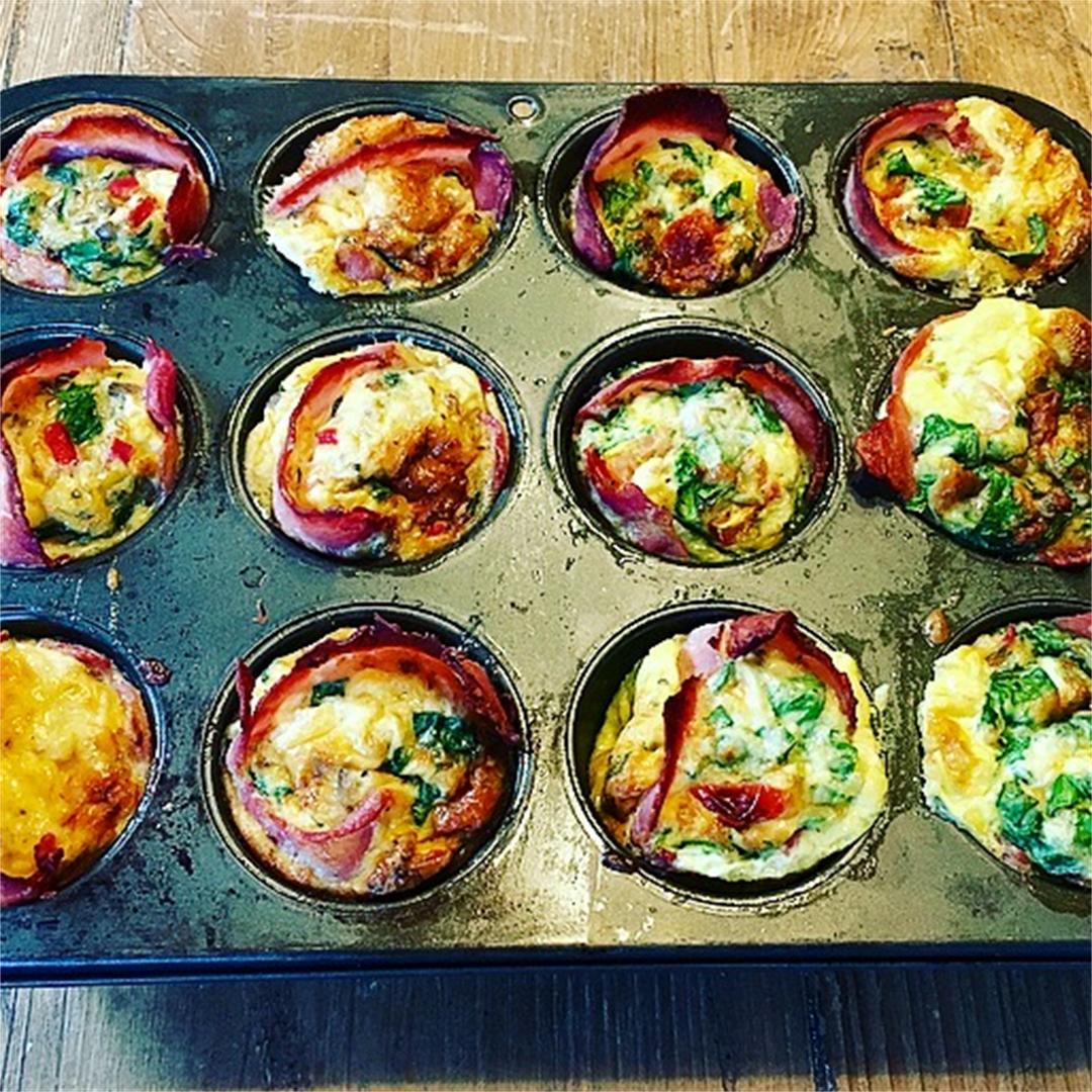 These Mixed Veg Egg Muffins are seriously tasty and ridiculousl