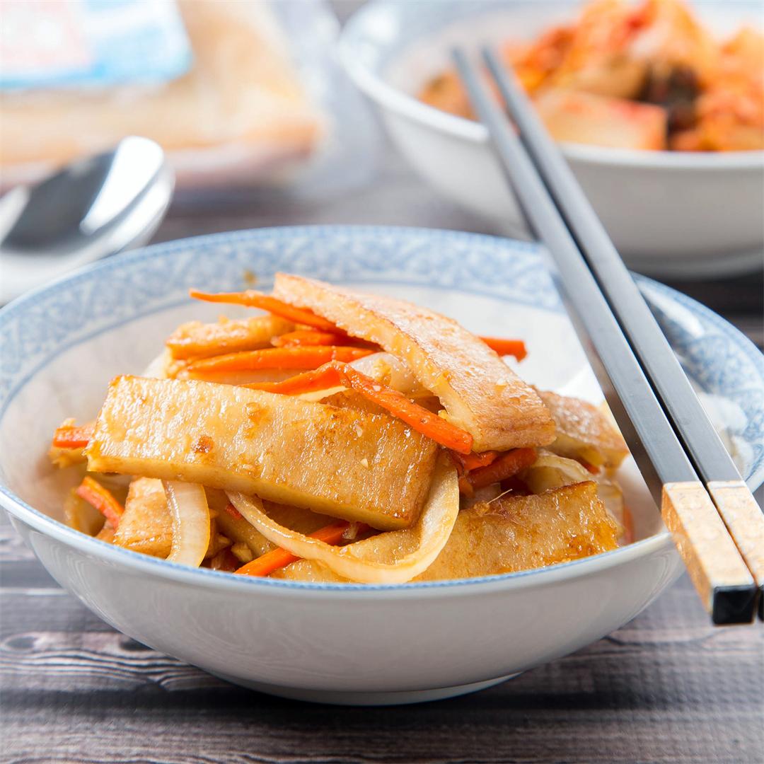 Eomuk Bokkeum (Korean Stir-Fried Fish Cake)