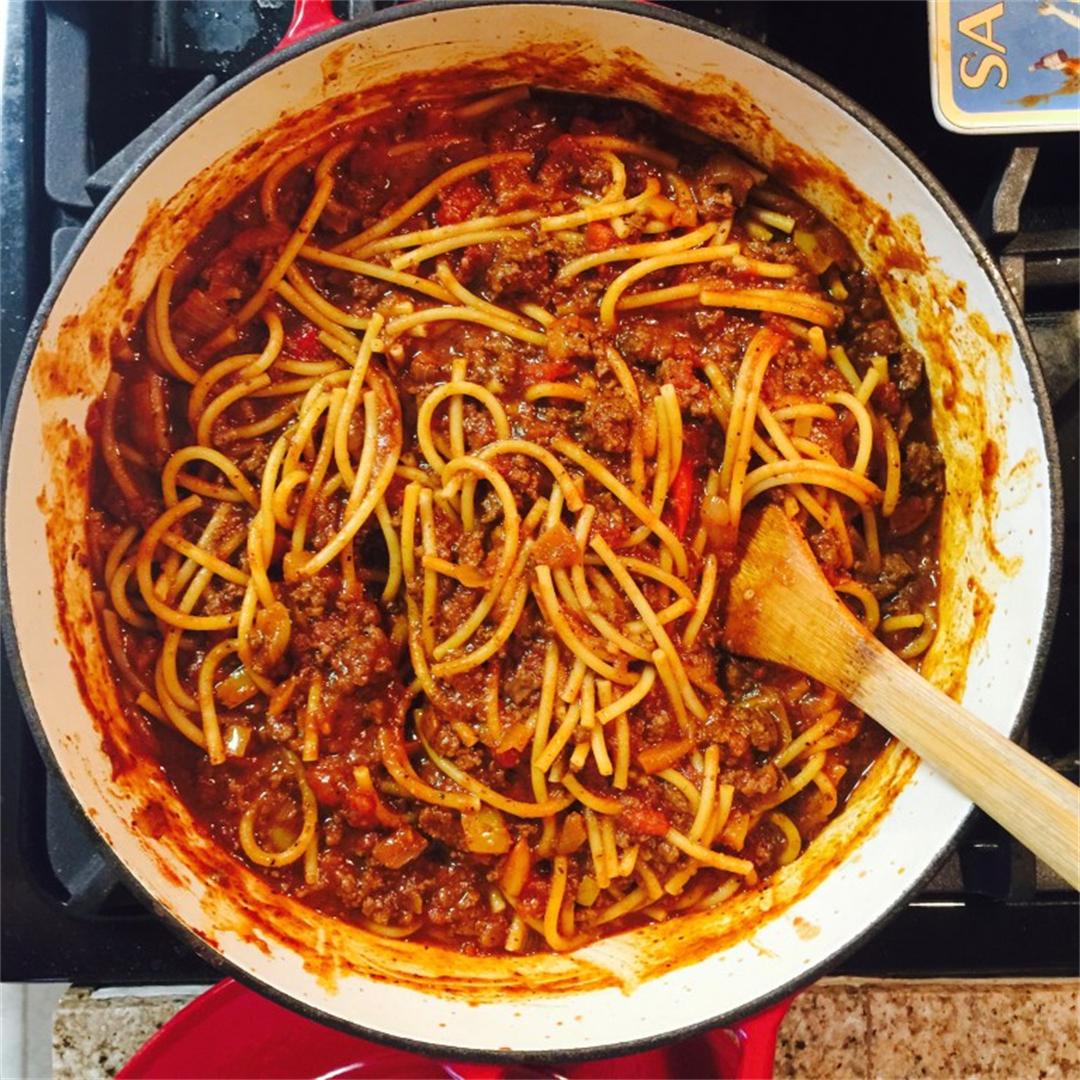 BBQ Spaghetti