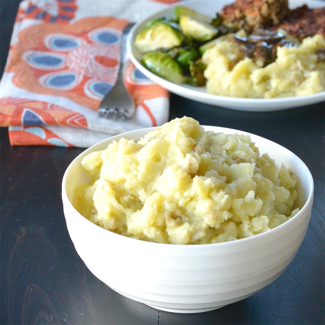 Instant Pot Mashed Potatoes (Dairy-Free)