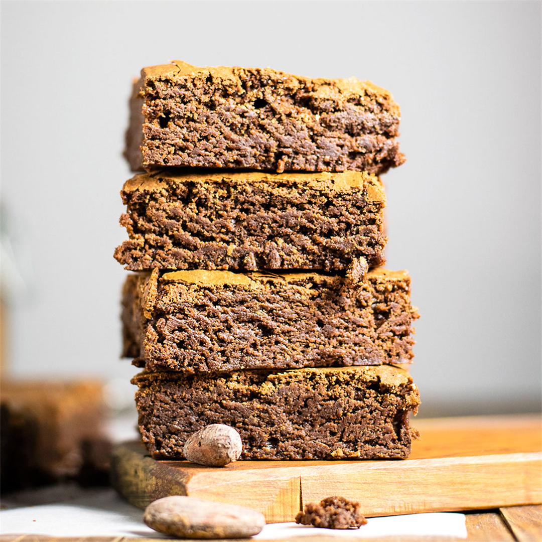 Melt in your mouth olive oil brownies