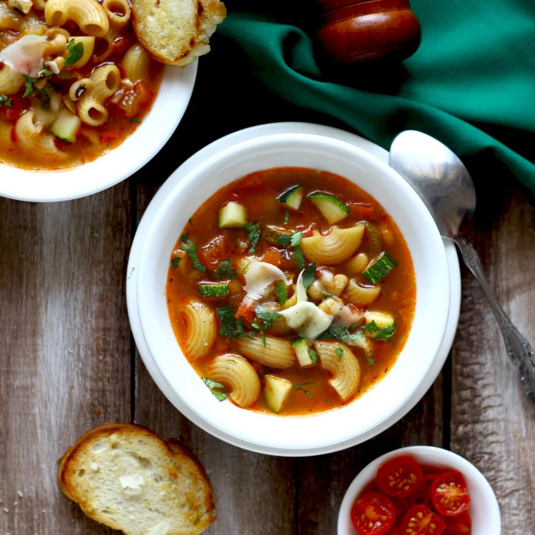 30 Minute Minestrone Soup