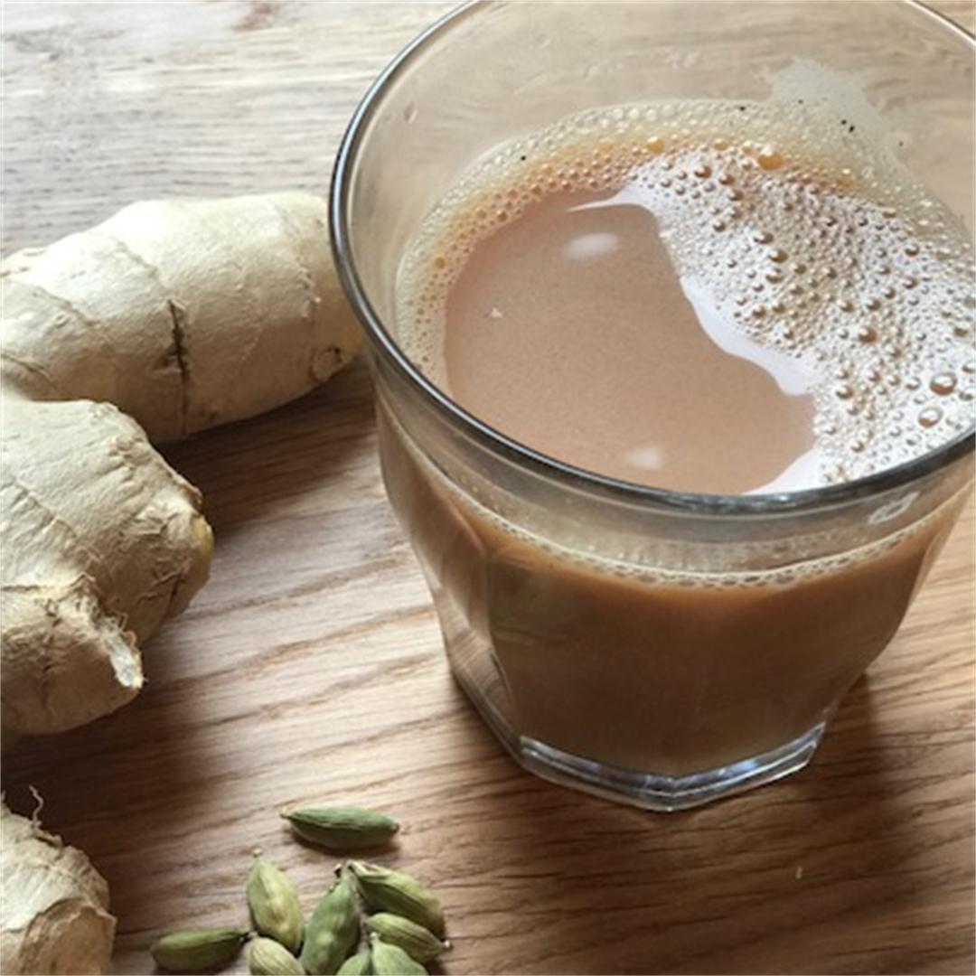 Spicy and soothing masala tea, perfect for the colder months