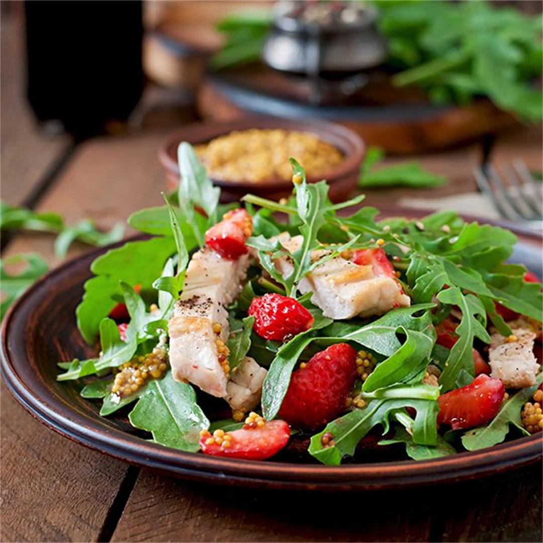 Summery Strawberry Chicken Salad