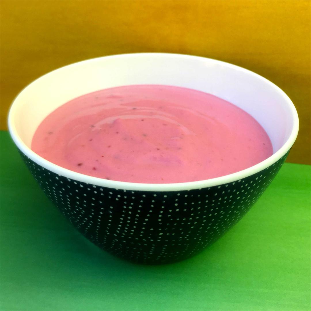 Low Carb Cranberry Greet Yogurt