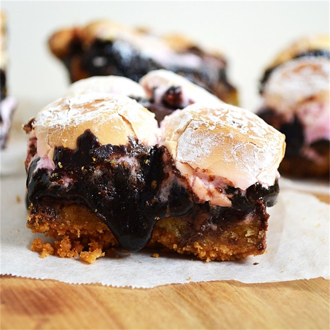 Brookie S’mores Bars
