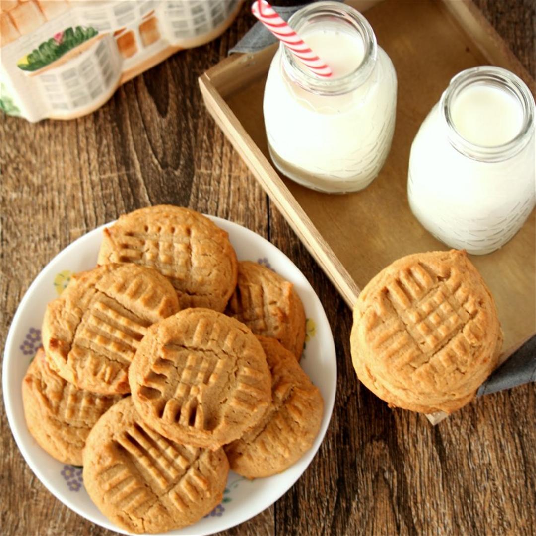 Peanut Butter Whole Wheat Honey Cookies – Egg less Recipe