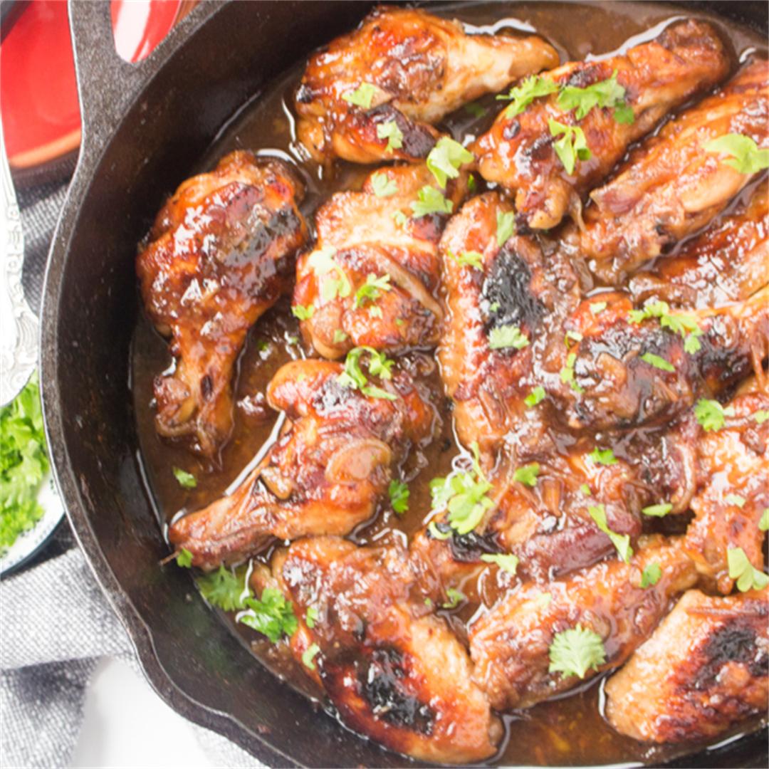 Spanish Sweet & Sticky Wings