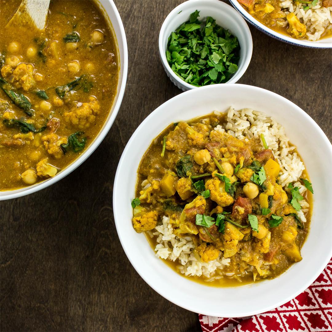 Squash & Vegetable Curry