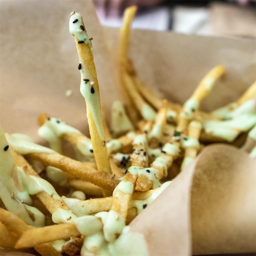 Wasabi Fries are a must try!
