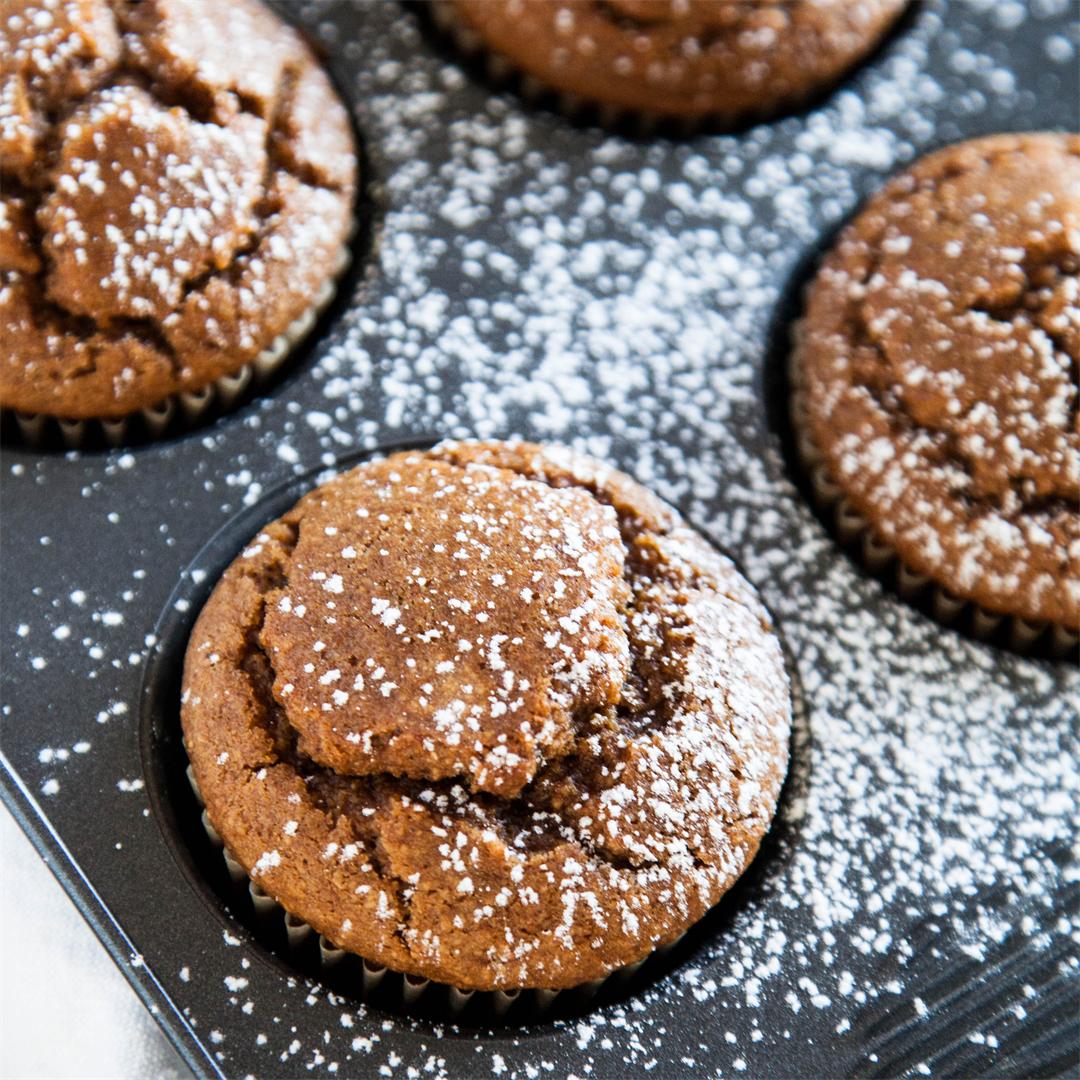 Gingerbread Blender Muffins