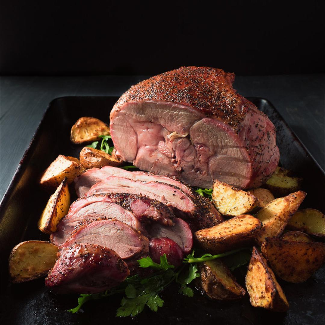 Use your BBQ to make the best leg of lamb ever!