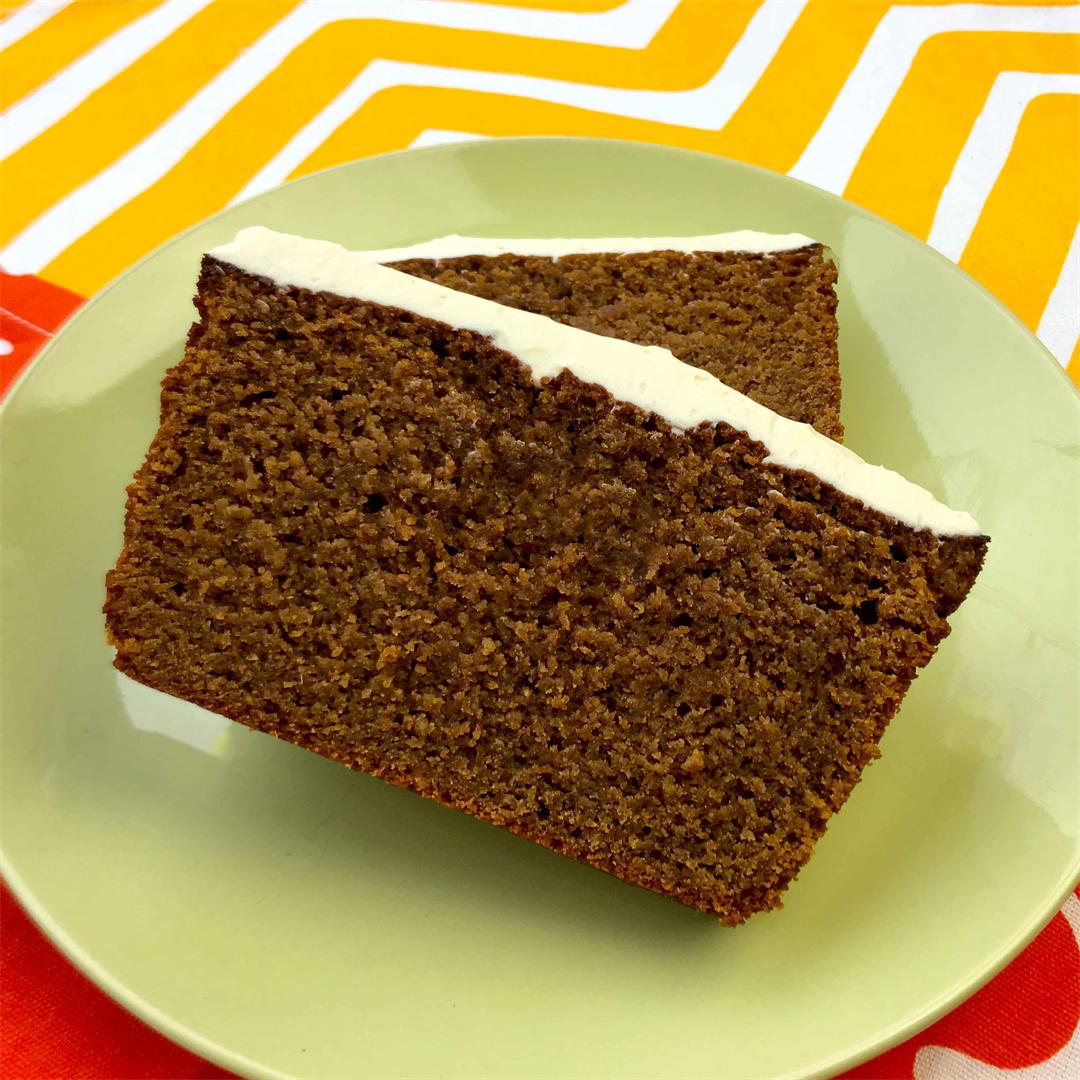 Low Carb Gingerbread Loaf Cake