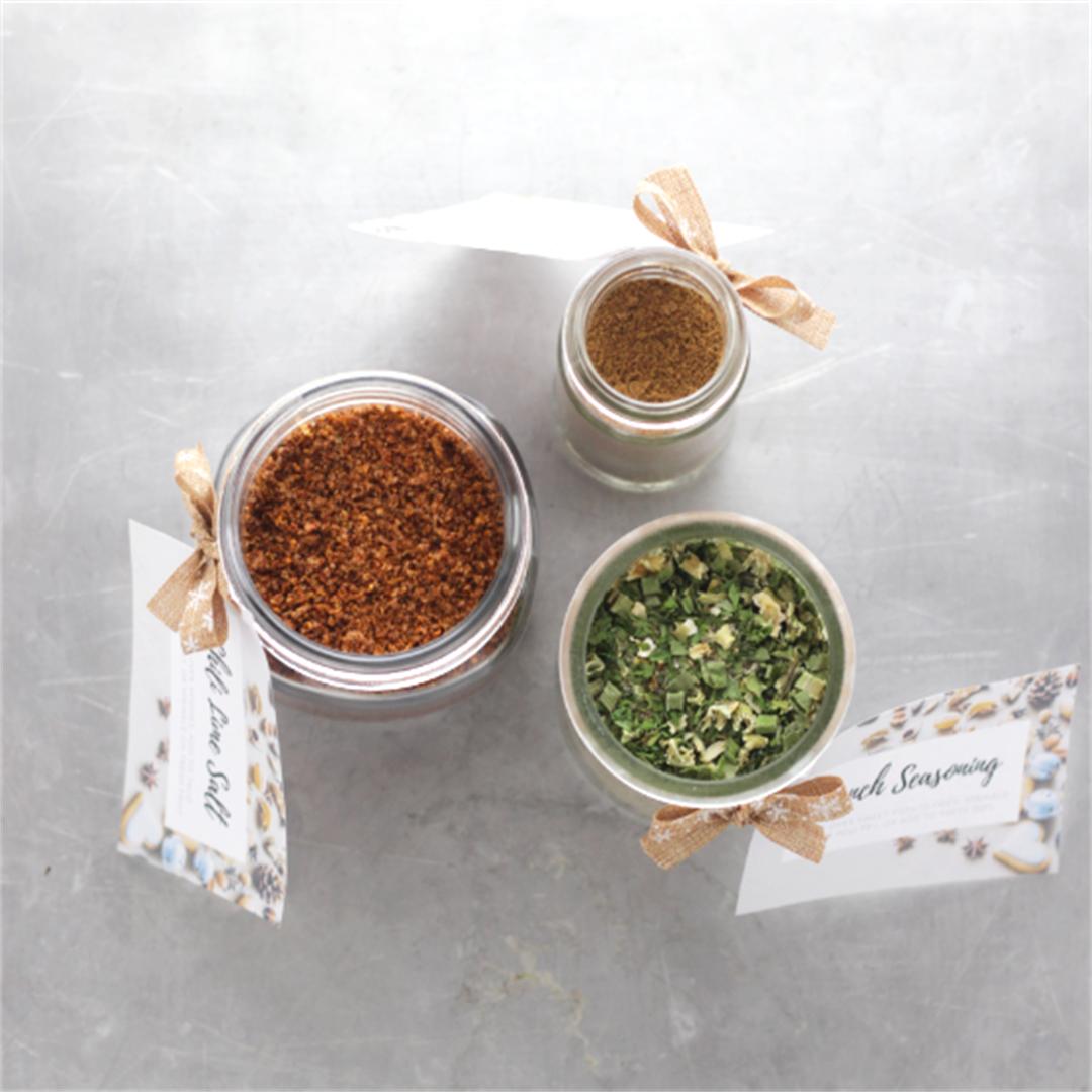 DIY Chili Lime Salt, Ranch Seasoning, and Chai Mix Recipes