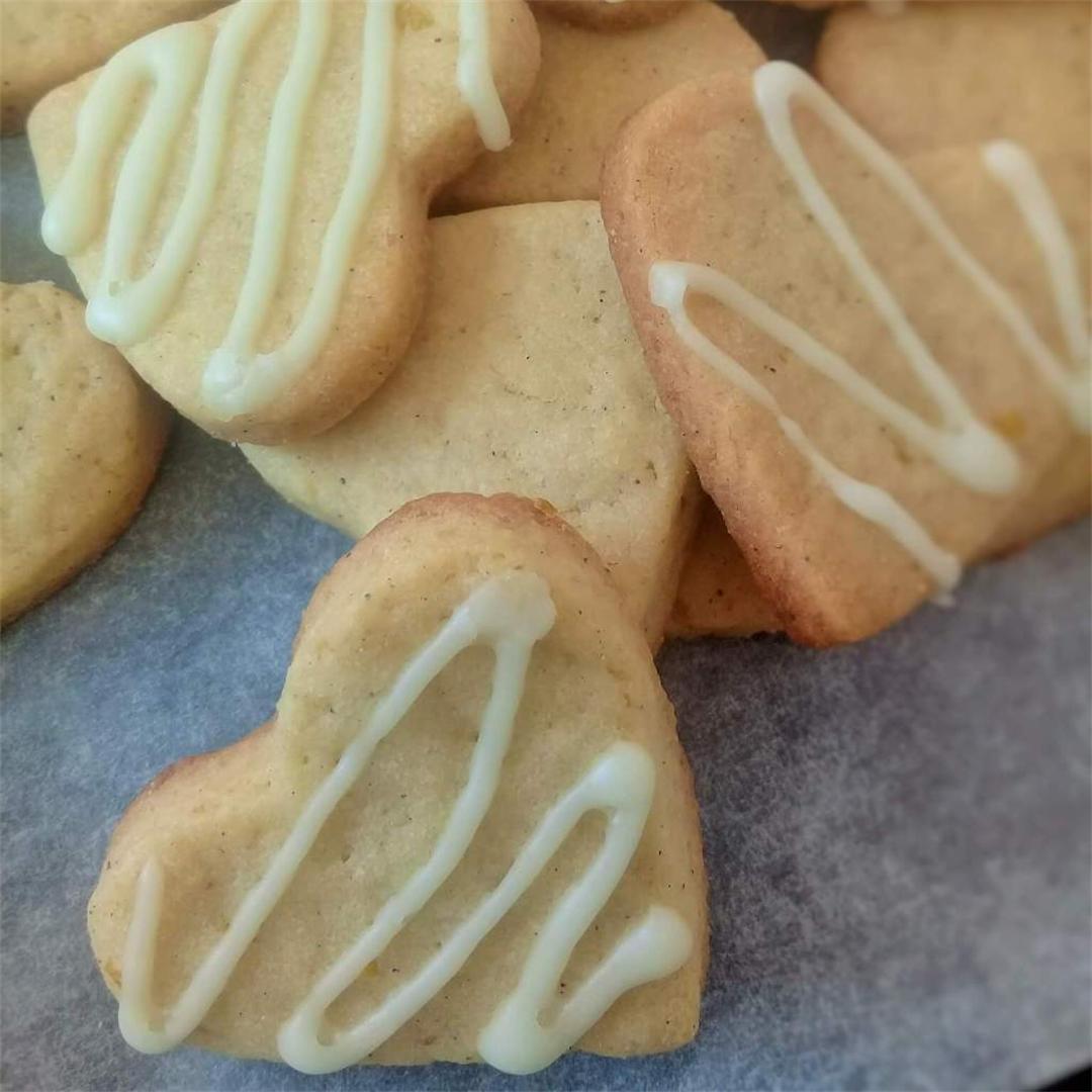 Orange cardamom biscuits