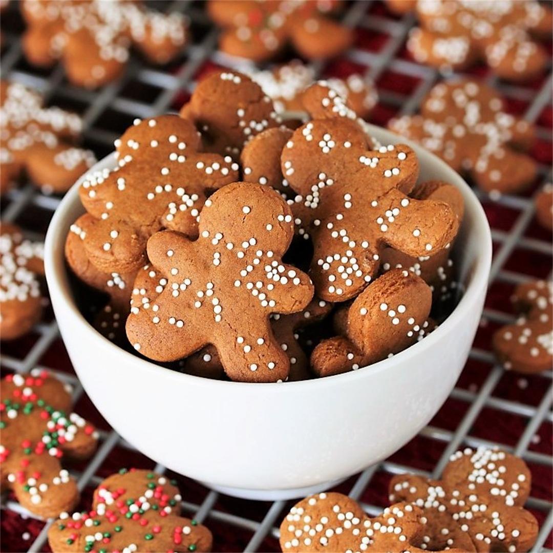 Mini Gingerbread Cookie Bites