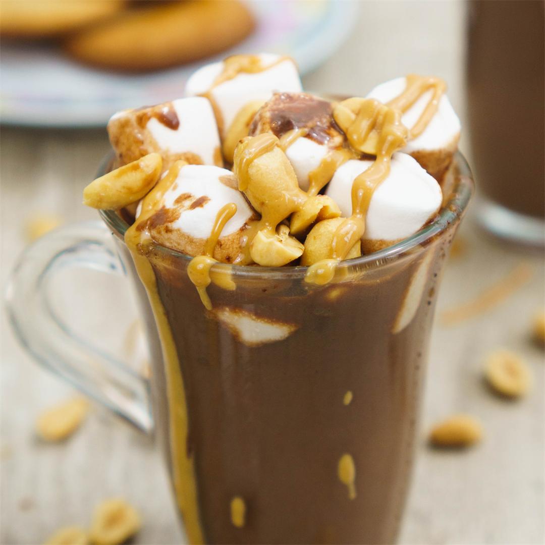 Peanut Butter Hot Chocolate