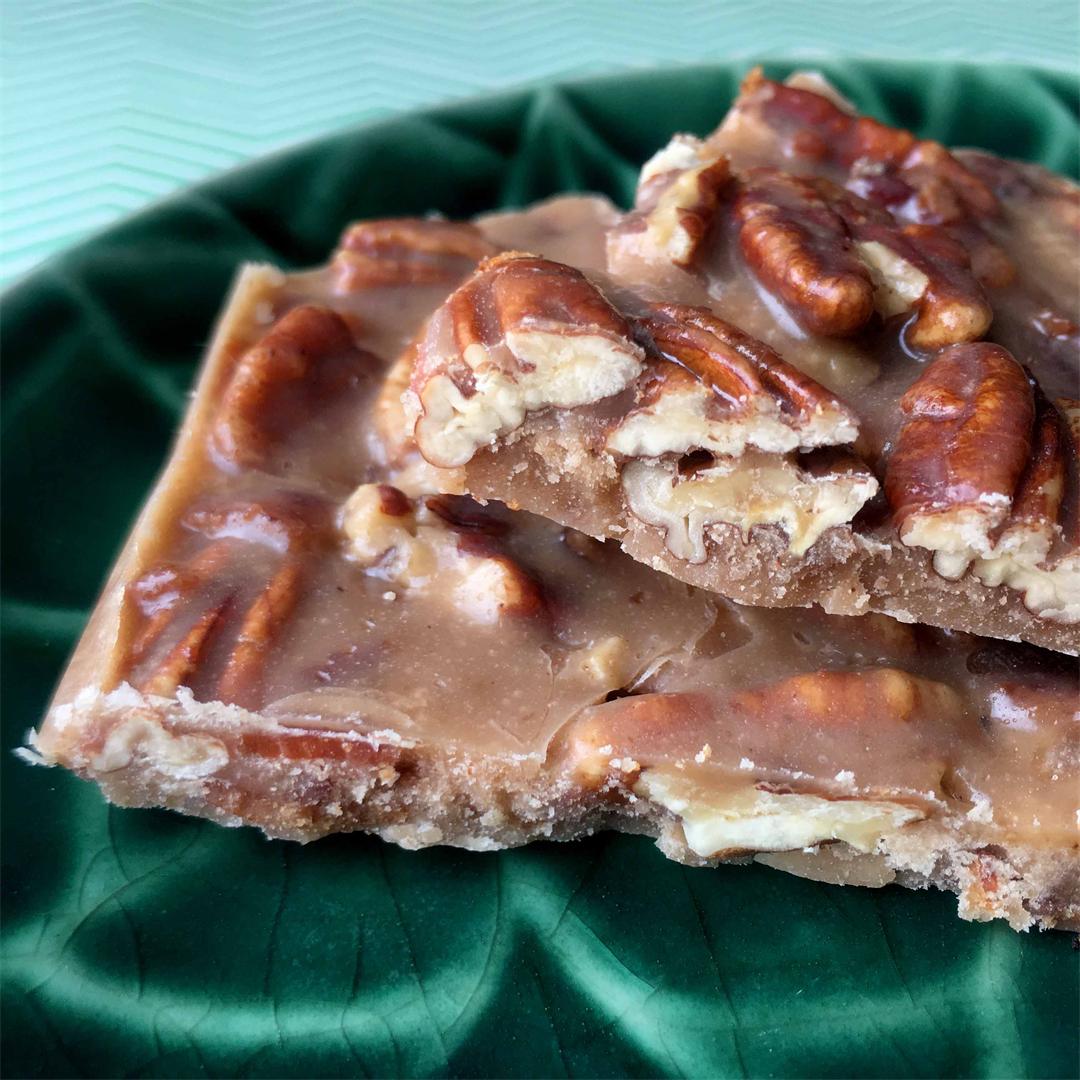 Low Carb Bacon Pecan Brittle
