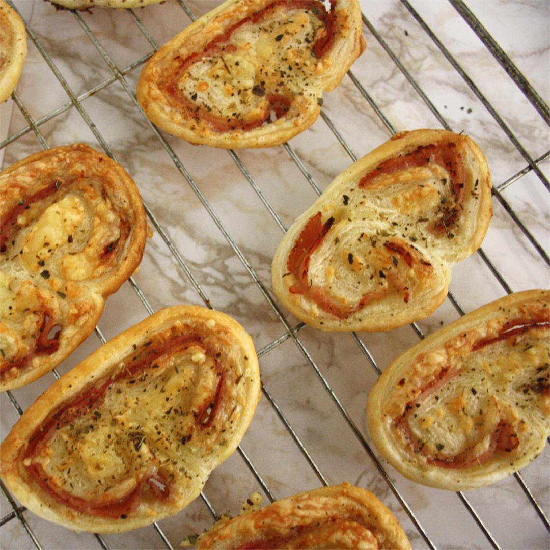 Ham and Cheese Palmiers