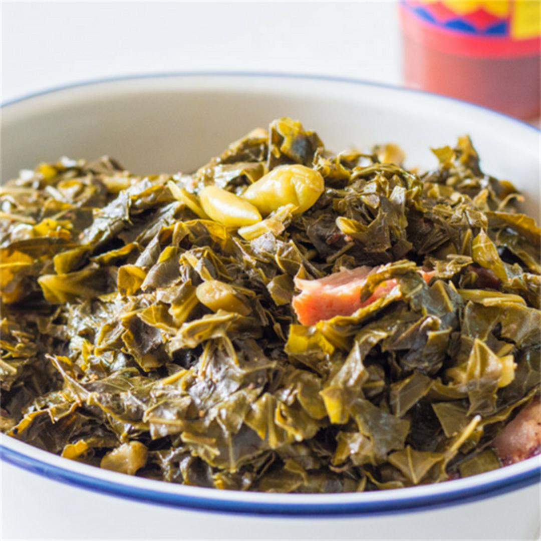 Southern Collards - Pressure Cooker and Stovetop!
