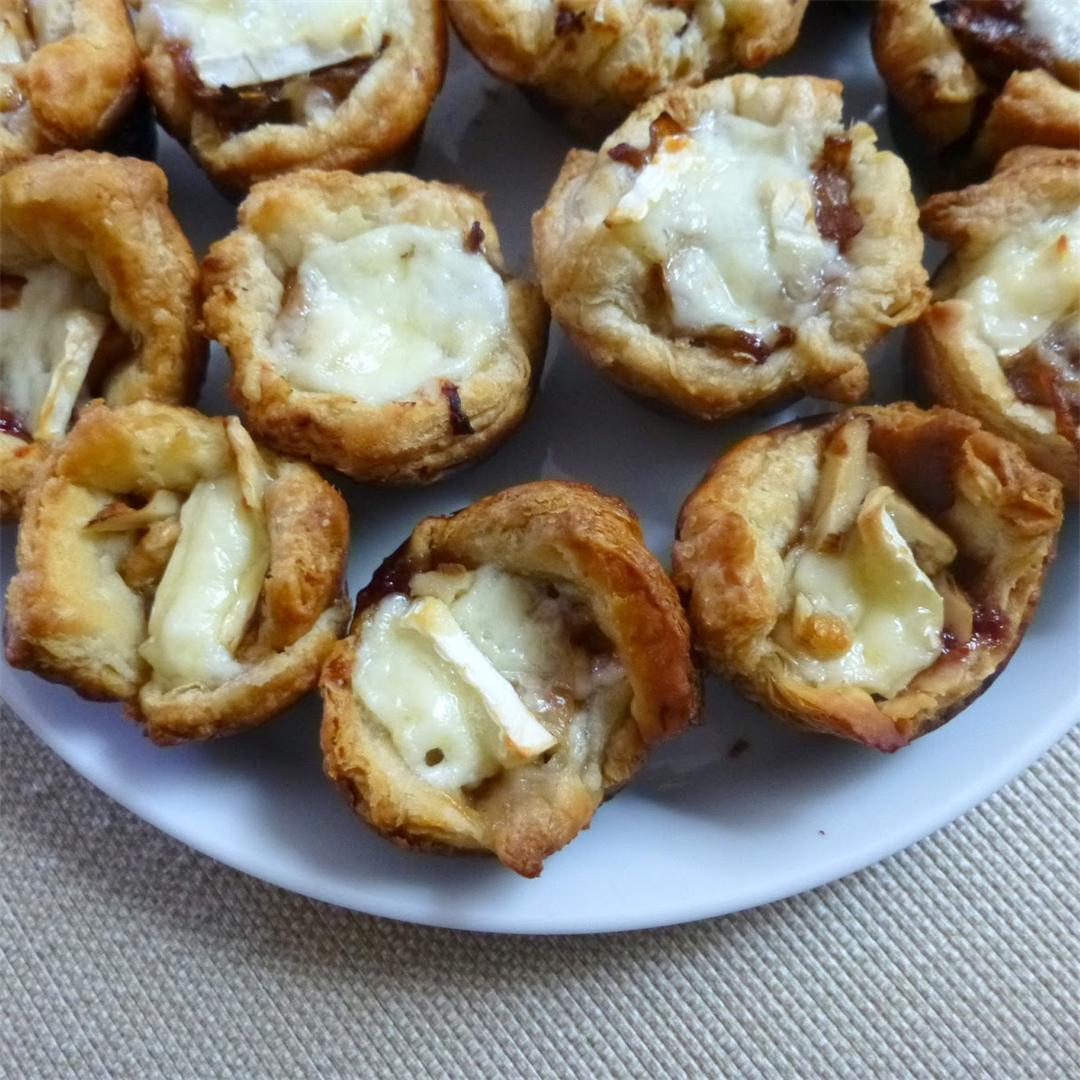 Caramelized Onion and Brie Tart