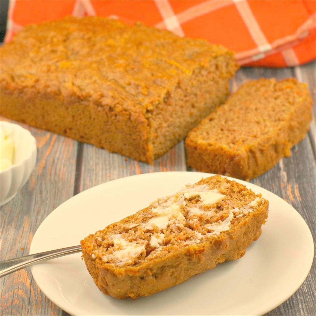 Healthy Carrot Loaf