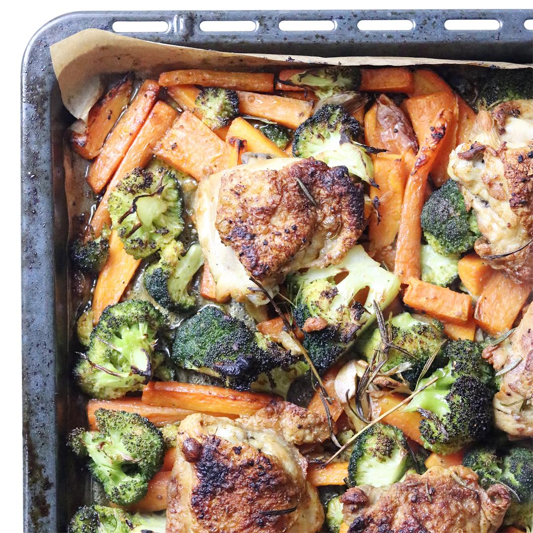 Roast Chicken with Vegetables