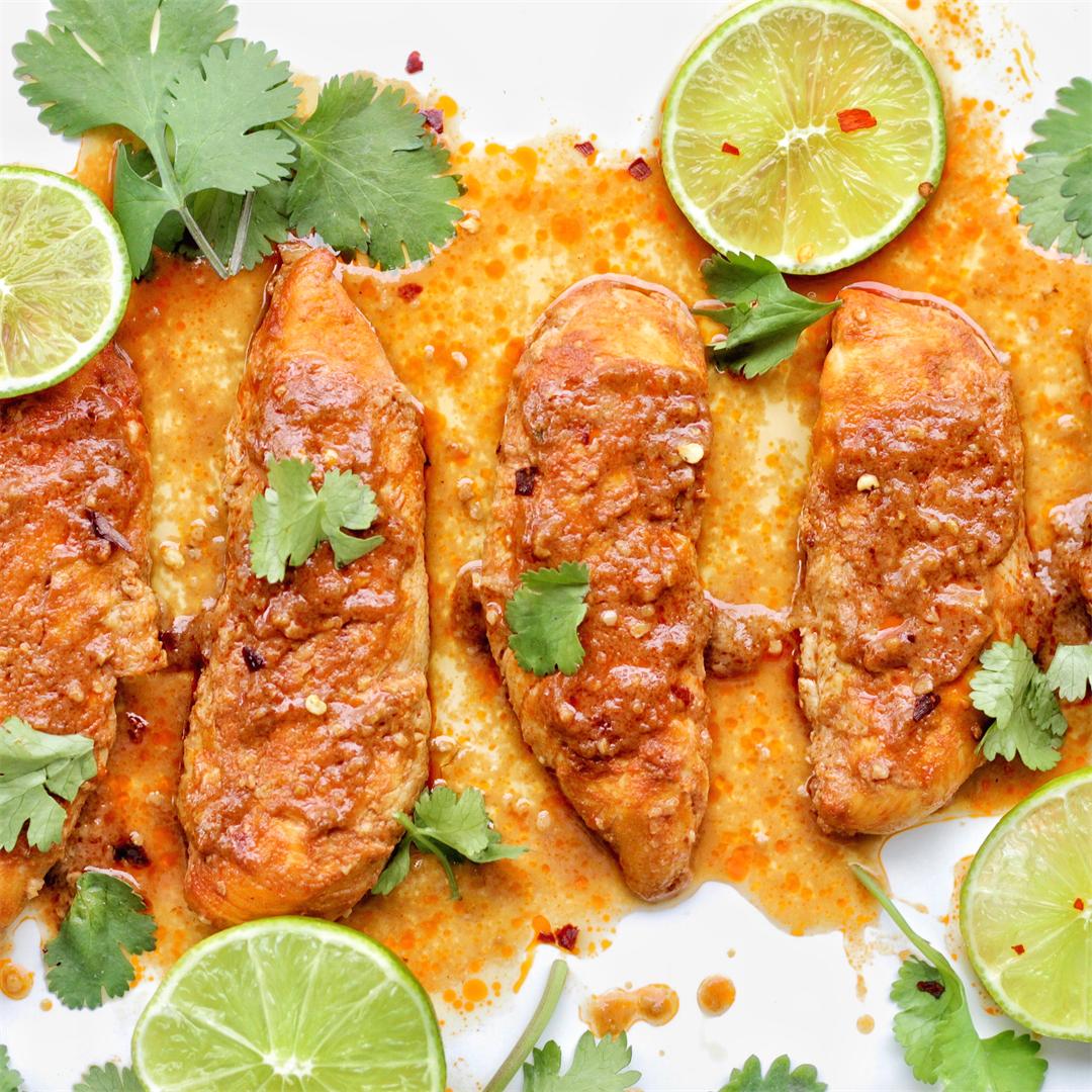 Healthy Spicy Baked Chicken