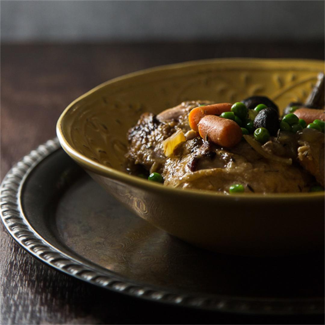 Slow Cooker Chicken and Stout Stew